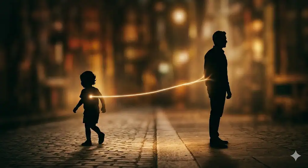 borderline ne demek – duygusal dalgalanmayı gösteren soyut illüstrasyon