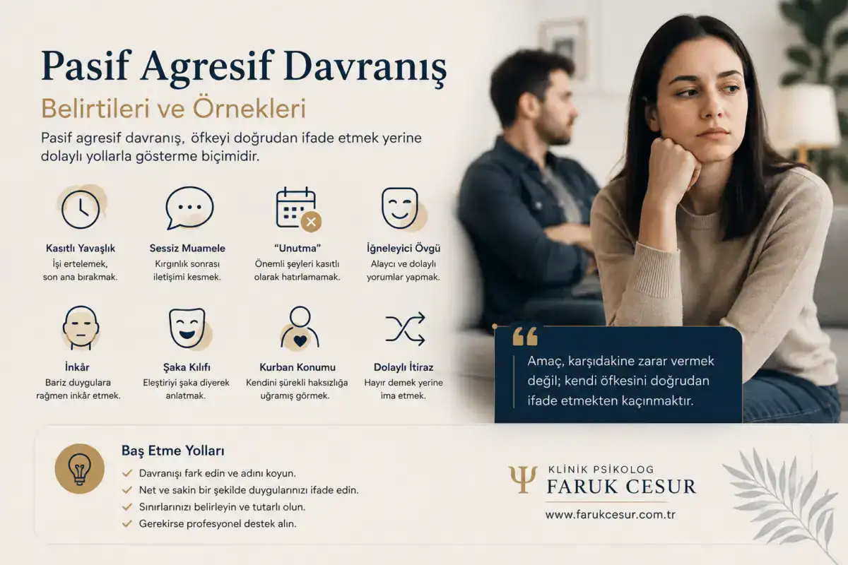 Pasif Agresif Ne Demek